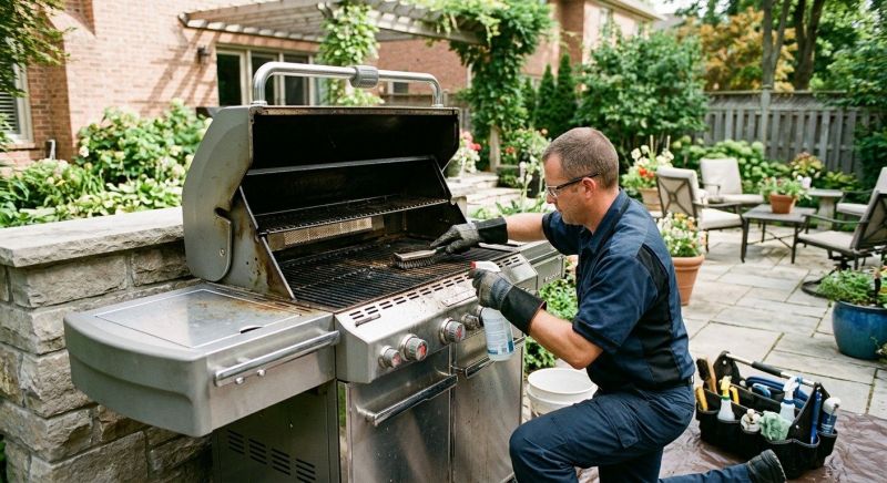 Outdoor Grill Disposal Service